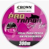 Linha Monofilamento Crown Pro Tamba Soft Pink – 300m - 0,40mm