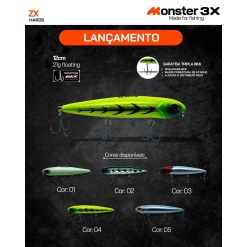 Isca Hard Monster 3x ZX - 12cm 21g