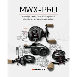 Carretilha Monster 3x MWX-PRO