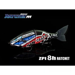 Gan Craft Jointed Claw Ratchet 144 34g【2025 Suzuka 8 Hours】